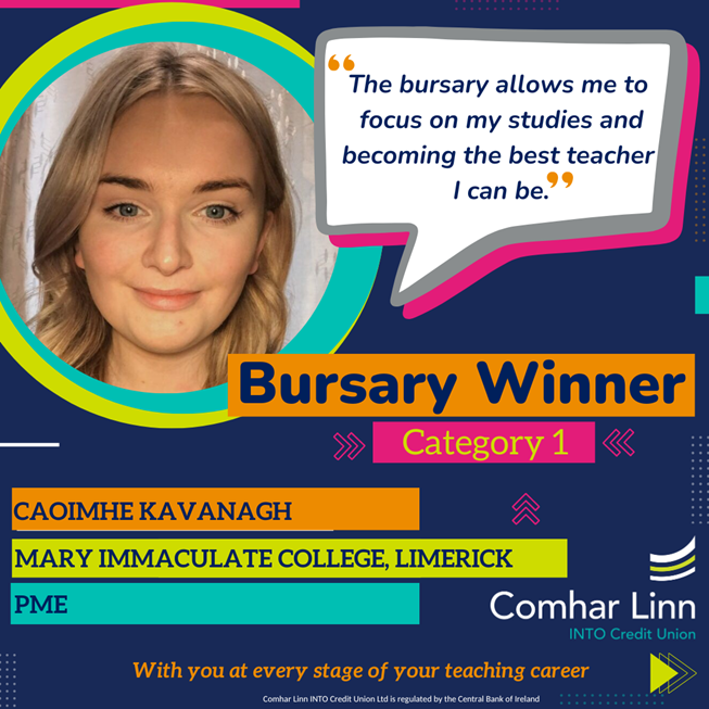 Bursary Winner 2022  Testimonial